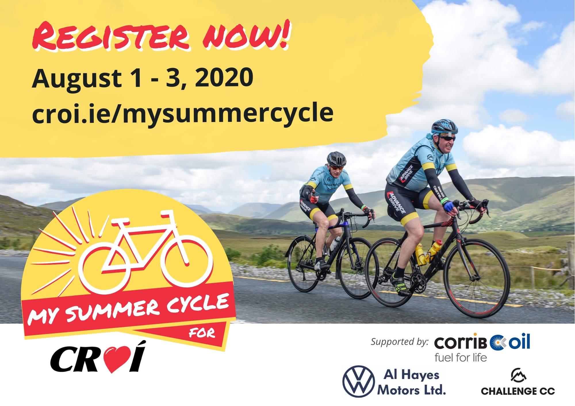 My Summer Cycle For Croí, Galway, Ireland