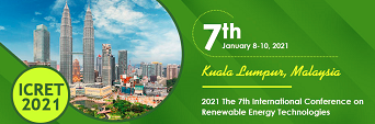 2021 The 7th International Conference on Renewable Energy Technologies (ICRET 2021), Kuala Lumpur, Malaysia