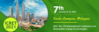 2021 The 7th International Conference on Renewable Energy Technologies (ICRET 2021)