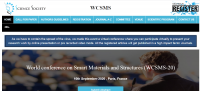 World conference on Smart Materials and Structures (WCSMS-20)