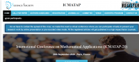 International Conference on Mathematical Applications (ICMATAP-20)