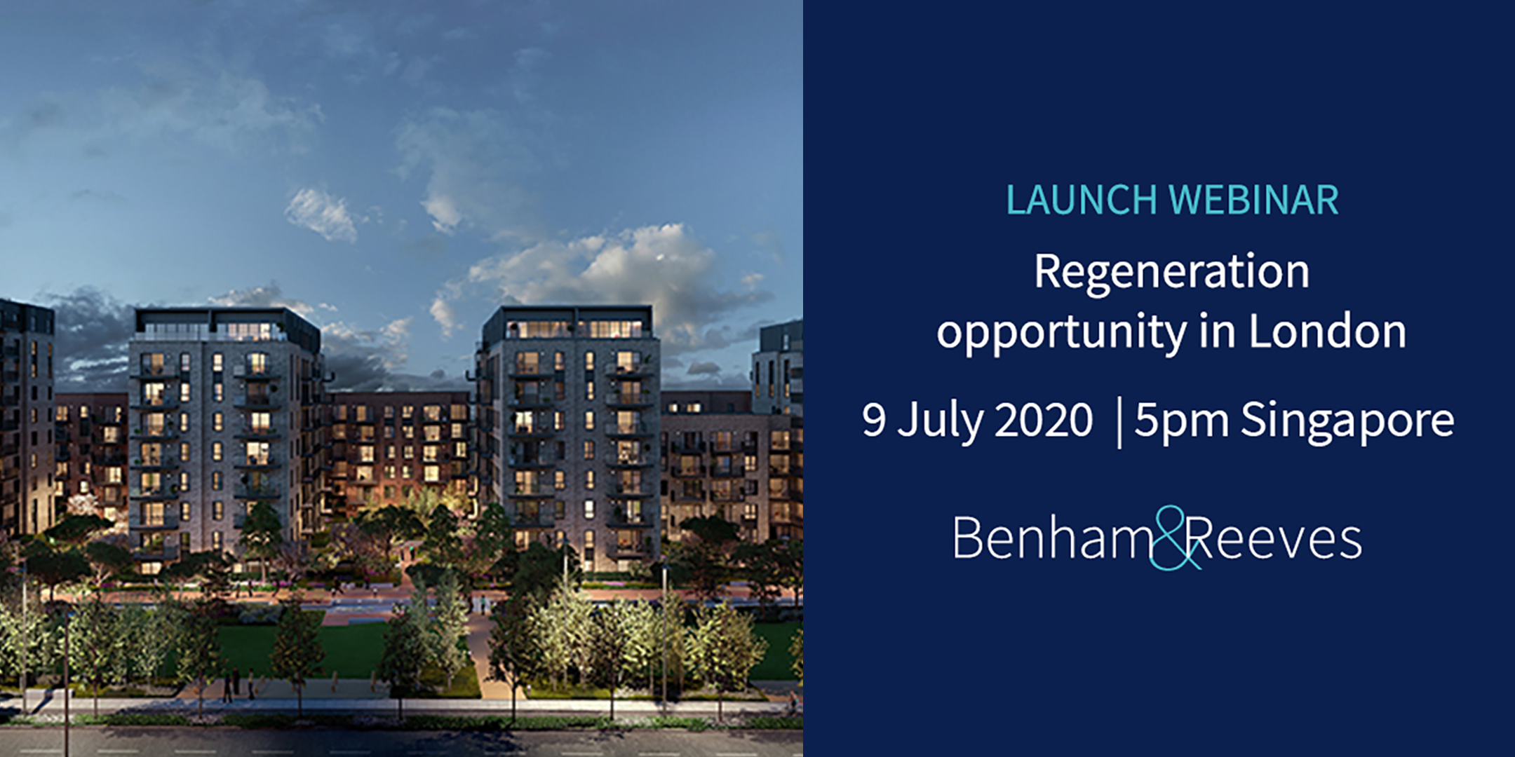 Launch webinar: Regeneration opportunity in London, Singapore