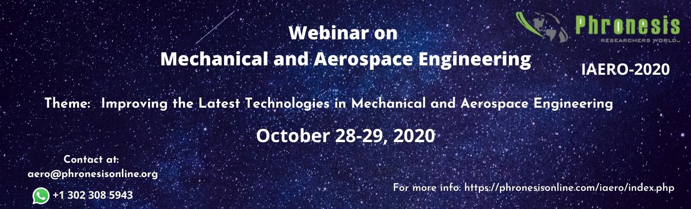 Webinar on Mechanical and Aerospace Engineering, Malvern, Pennsylvania, United States