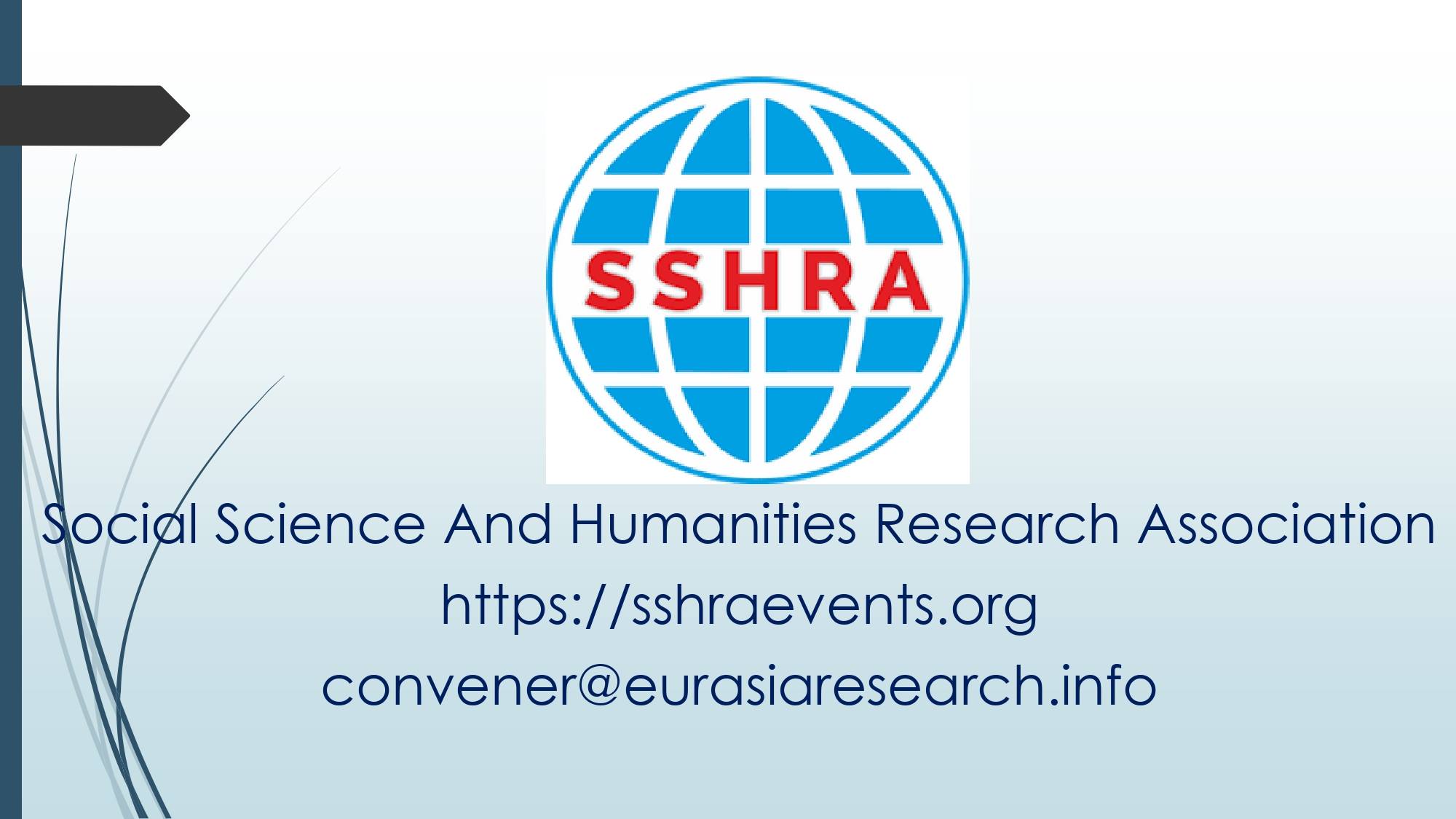 8th Singapore – International Conference on Social Science & Humanities (ICSSH), 24-25 June 2021, Singapore, Central, Singapore