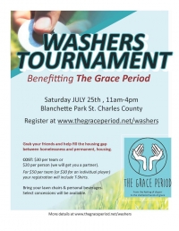 Washers Tournament Benefiting The Grace Period