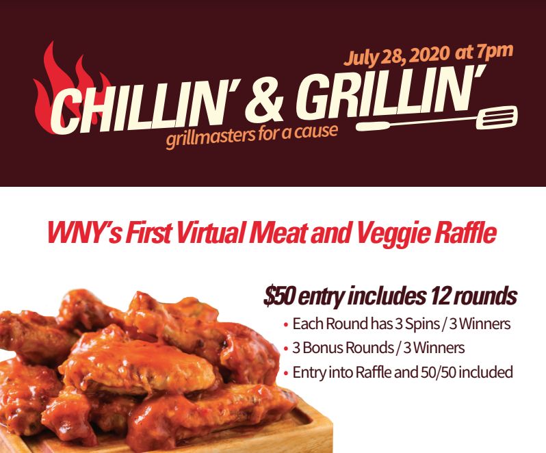 Chillin' and Grillin' - Virtual Auction - Real Meat (and Veggie) Raffle, Buffalo, New York, United States