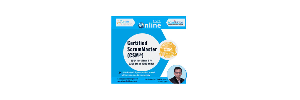 Certified Scrum Master® (CSM) Training Virtual (Weekday), Gurgaon, Haryana, India