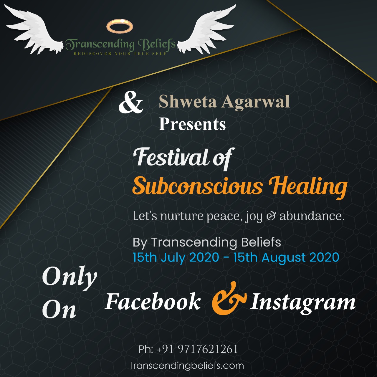 The Festival of Subconscious Healing, South Delhi, Delhi, India
