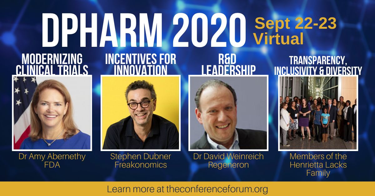 DPHARM: Disruptive Innovations in Clinical Trials - September 22-23, 2020 - Virtual, Virtual, United States
