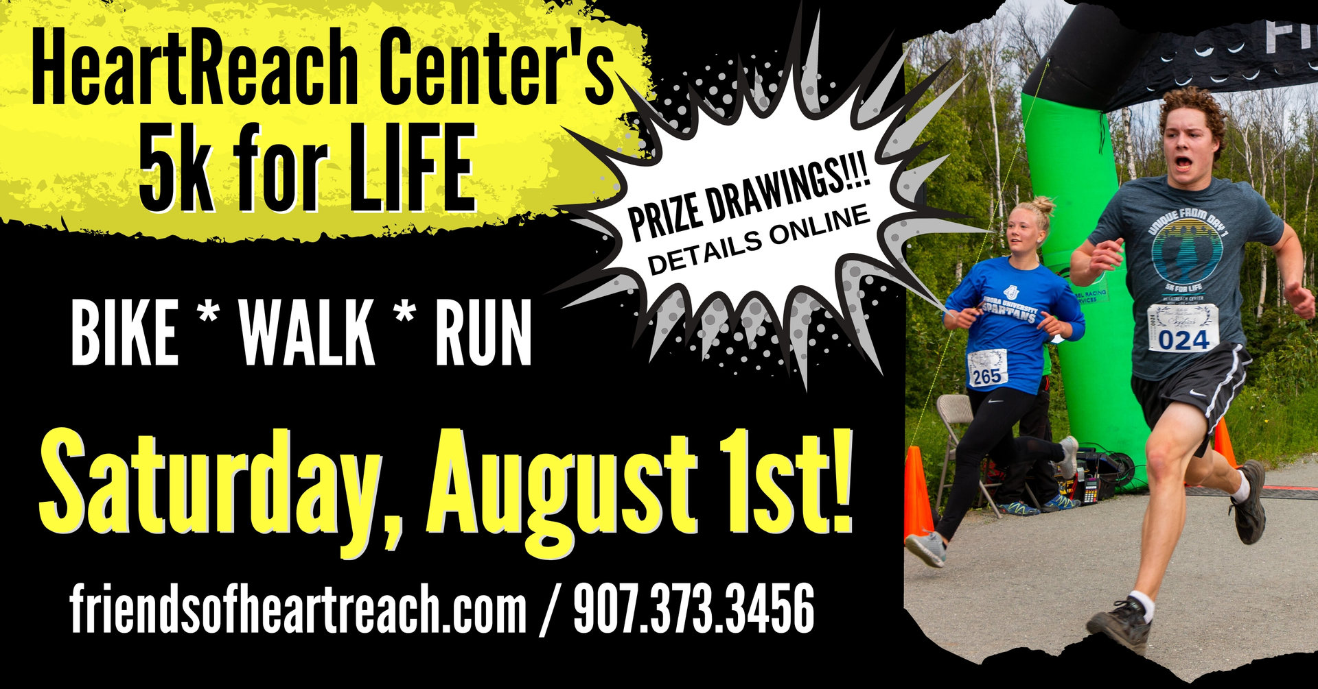 HeartReach Center's 5k for LIFE!, Palmer, Alaska, United States