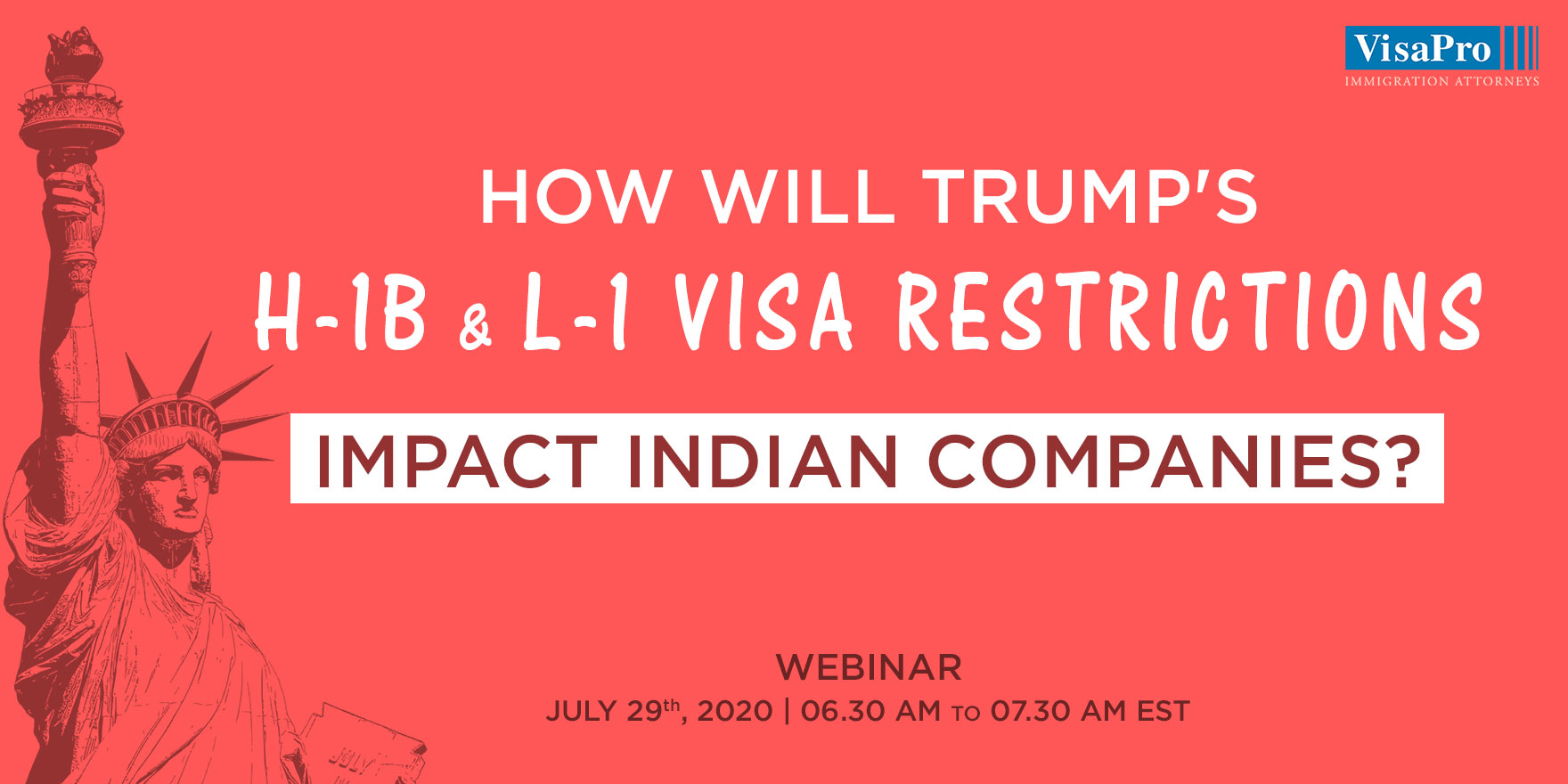 How Will Trump's H-1B & L-1 Visa Restrictions Impact Indian Companies?, Hyderabad, Telangana, India