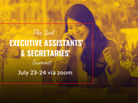 The 2nd Executive Assistants' and Secretaries' Summit via zoom 2020