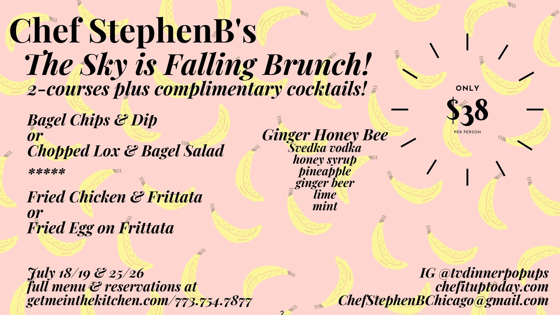 Chef StephenB's The Sky is Falling Brunch!, Chicago, Illinois, United States