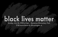 Black Lives Matter Rally And March at Stevenson School Park