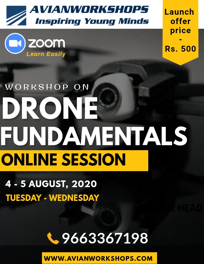 Online Workshop on Drone Fundamentals, Bangalore, Karnataka, India