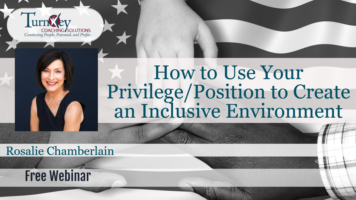 How to Use Your Privilege/Position to Create an Inclusive Environment, Houston, Texas, United States