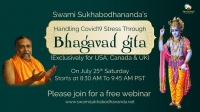 FREE webinar  on Handling Covid19 Stress Through Bhagavad Gita