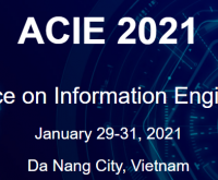 2021 Asia Conference on Information Engineering (ACIE 2021)