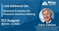 Attend a free Webinar on Business Analytics by Gary Cokins