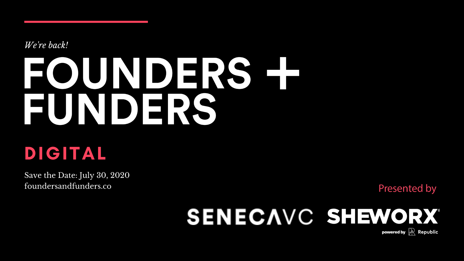 Founders + Funders Digital, San Francisco, California, United States