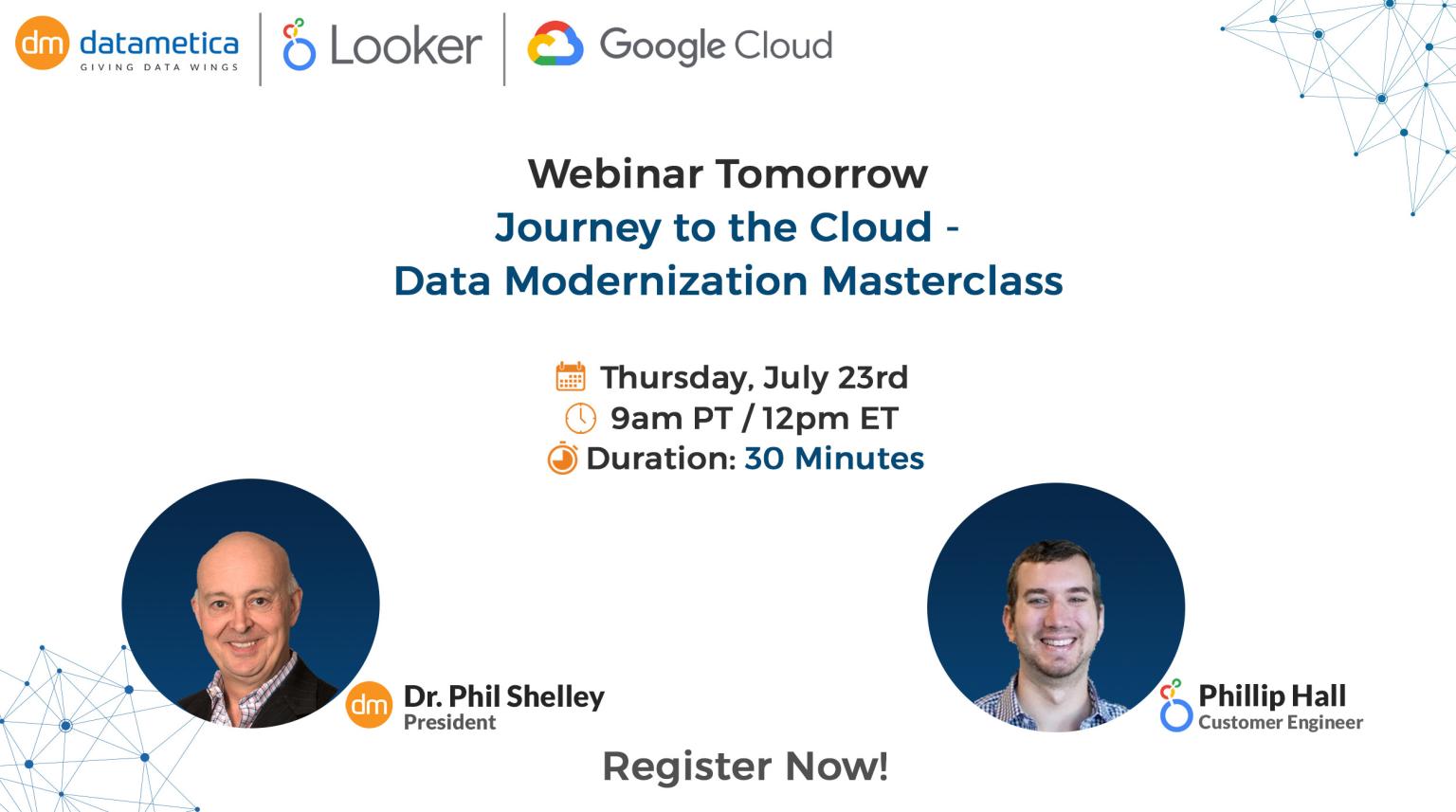 Webinar Journey to the Cloud | Data Modernization Masterclass, Clinton, Illinois, United States