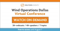 Wind Operations Dallas VIRTUAL 2020 (July 22 - August 7) O and M, Asset Management