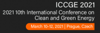 2021 10th International Conference on Clean and Green Energy (ICCGE 2021)