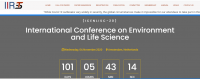 International Conference on Environment and Life Science(ICENLISC-20)