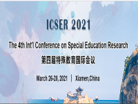 The 4th Int'l Conference on Special Education Research (ICSER 2021)