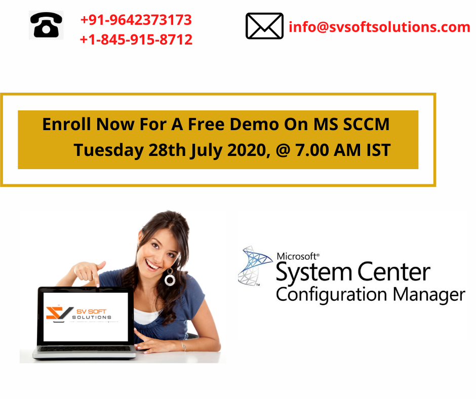 SCCM free demo Online Training, Houston, Texas, United States