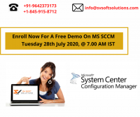 SCCM free demo Online Training