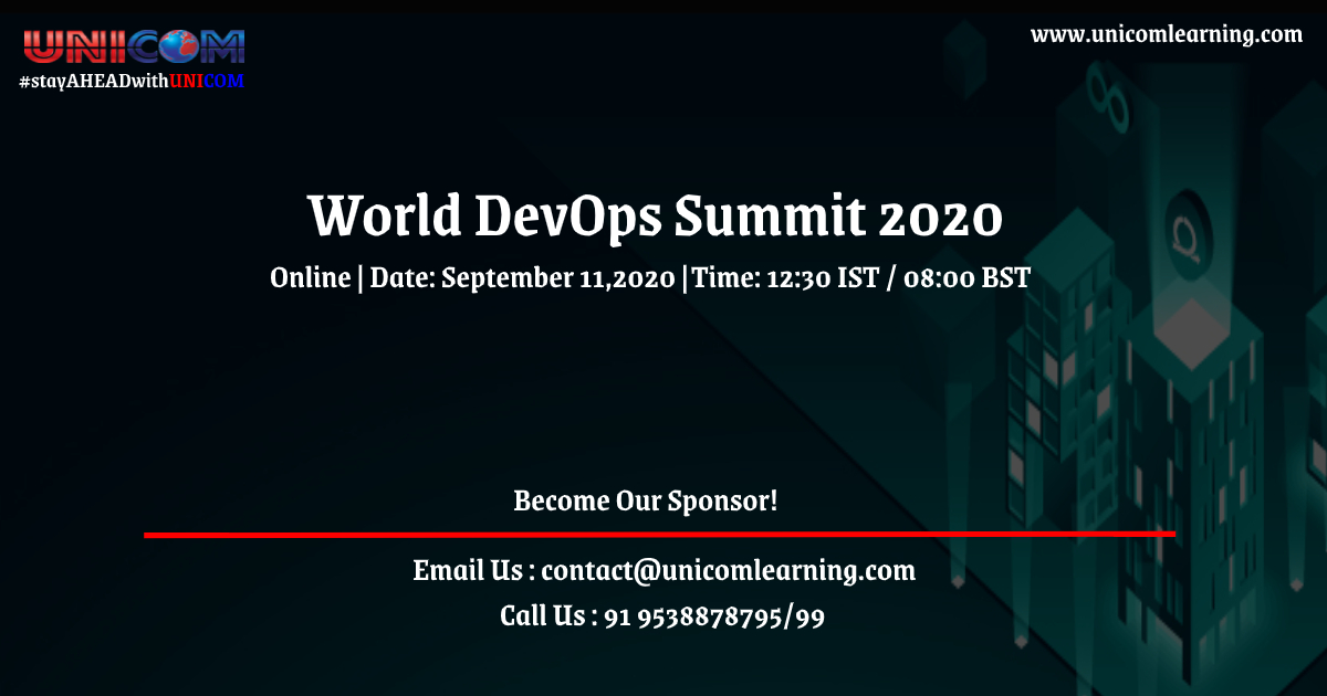 WORLD DEVOPS SUMMIT 2020, Bangalore, Karnataka, India