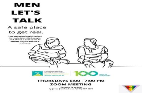 Men Let's Talk, North Vancouver, British Columbia, Canada