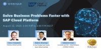 Solve Business Problems Faster with SAP Cloud Platform