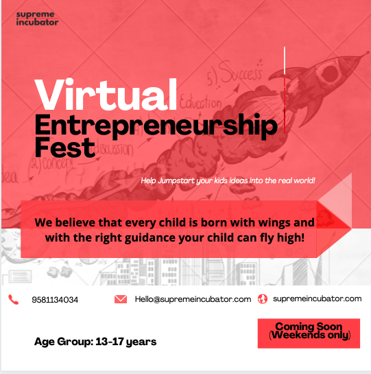 Virtual Entrepreneurship Fest, North Delhi, Delhi, India