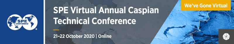 SPE's Virtual Caspian Oil and Gas Conference | 21-22 October 2020 | Online Conference, Online, Kazakhstan