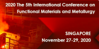 2020 The 5th International Conference on Functional Materials and Metallurgy (ICFMM 2020)