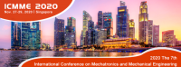 2020 7th International Conference on Mechatronics and Mechanical Engineering (ICMME 2020)
