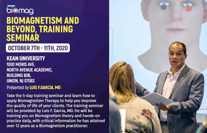 Biomagnetism Training Seminar USA Oct 7th- 11th, 2020, Union, New Jersey, United States