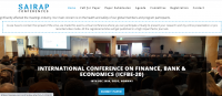 INTERNATIONAL CONFERENCE ON FINANCE, BANK & ECONOMICS (ICFBE-20)