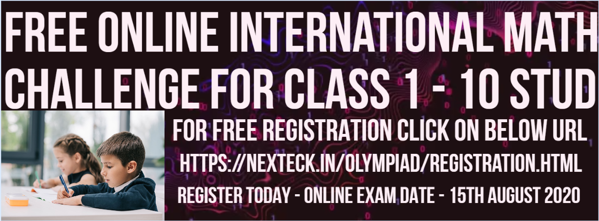 free online olympiad challenge, Bangalore, Karnataka, India