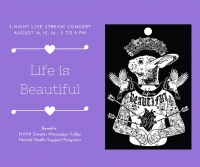 Life is Beautiful Live Stream for NAMI