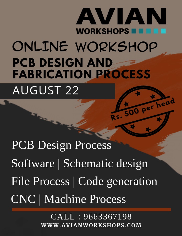 Online Workshop on PCB Design and Fabrication Process, Bangalore, Karnataka, India