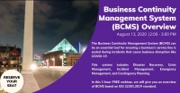 Business Continuity Management System (BCMS) Overview
