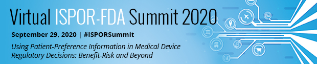 Virtual ISPOR-FDA Summit 2020, Mercer, New Jersey, United States