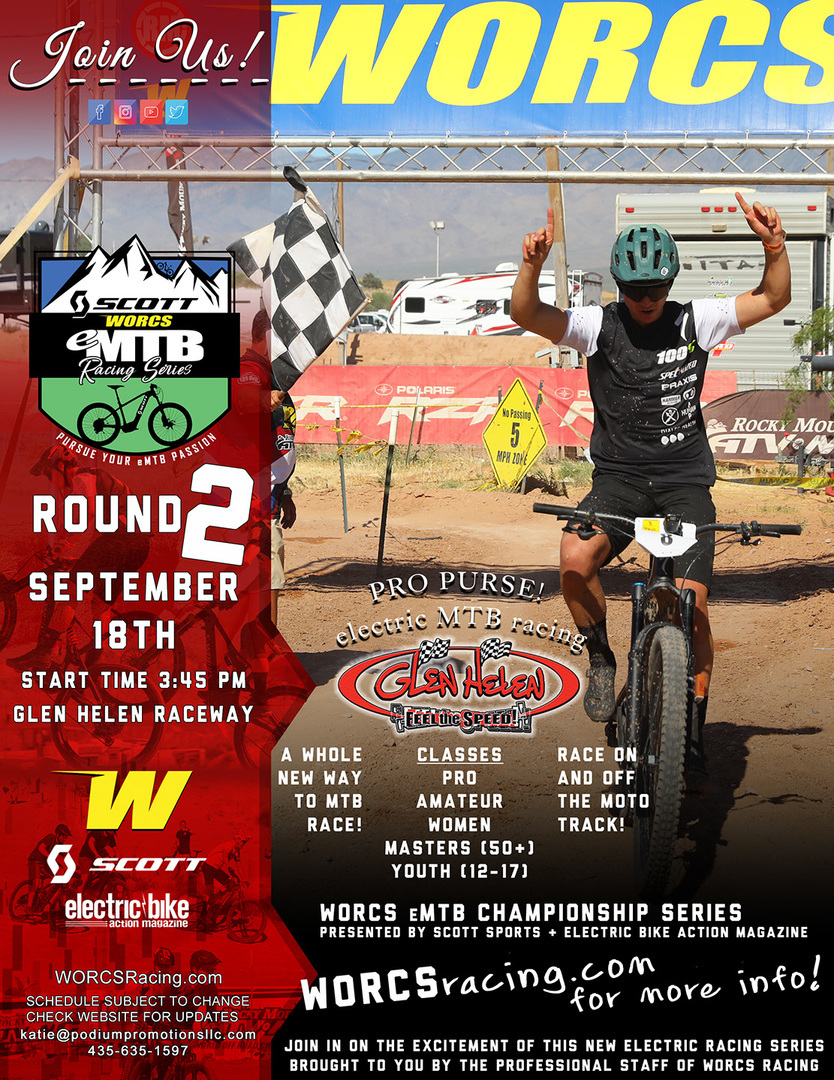Electric Mountain Bike Race - WORCS eMTB Racing Series, San Bernardino, California, United States
