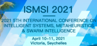 2021 5th International Conference on Intelligent Systems, Metaheuristics & Swarm Intelligence (ISMSI 2021)