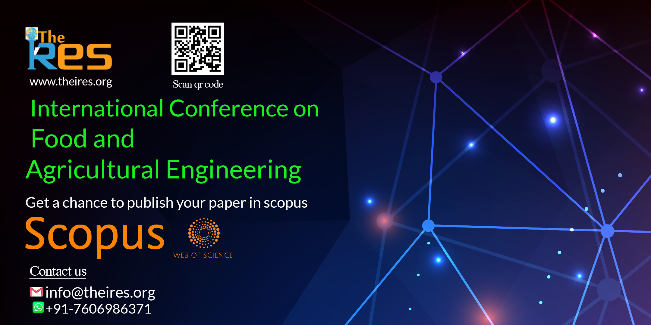 International Conference on Food and Agricultural Engineering (ICFAE), Dhaka, Bangladesh