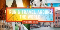Travel and Virtual Run Around the World 2020