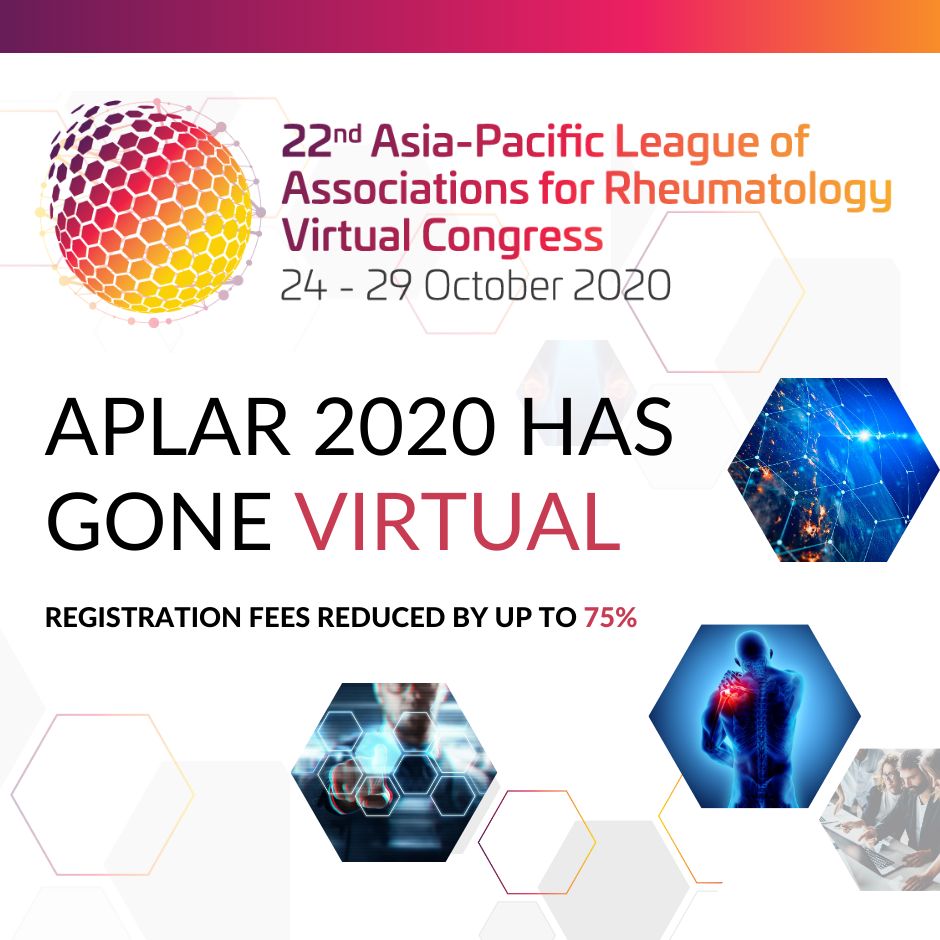 APLAR 2020 Virtual | 22nd APLAR Congress | 24-29 October 2020, Online, Japan